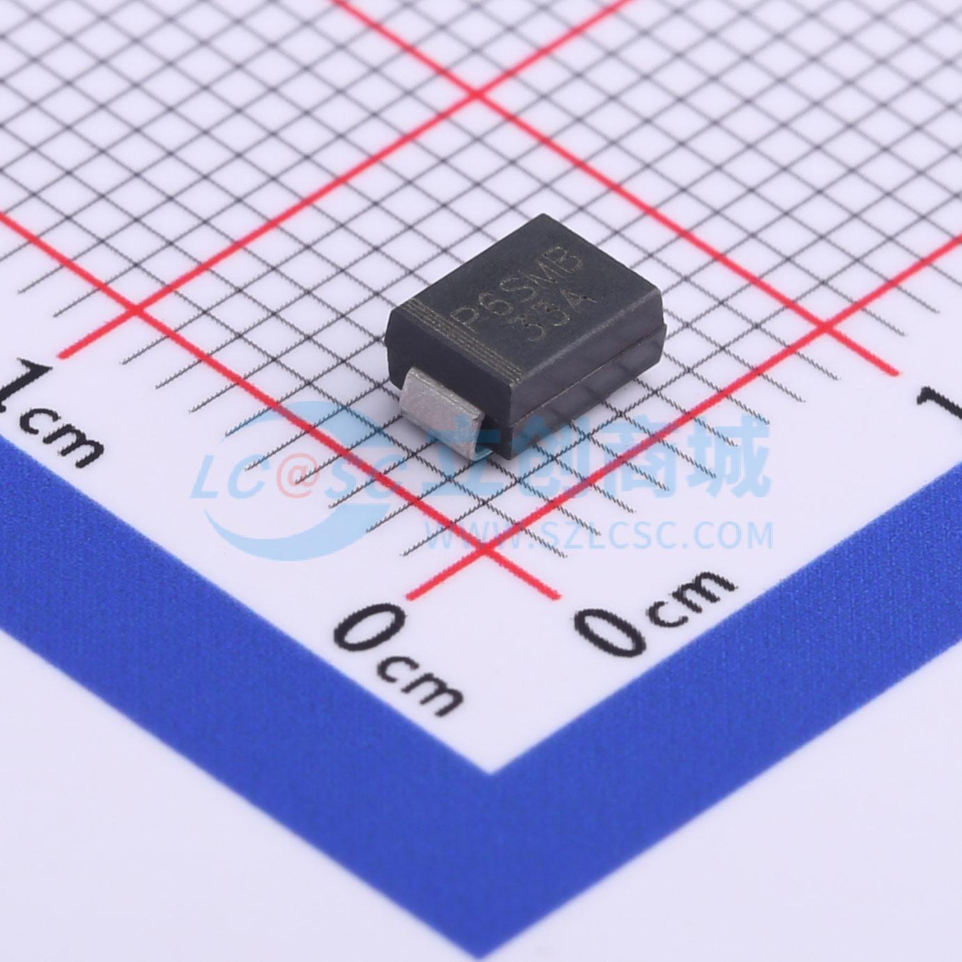 点击查看大图 P6SMB33A实物图