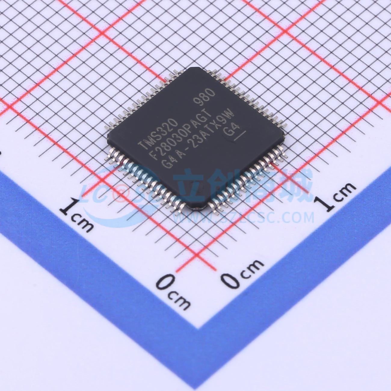 点击查看大图 TMS320F28030PAGT实物图