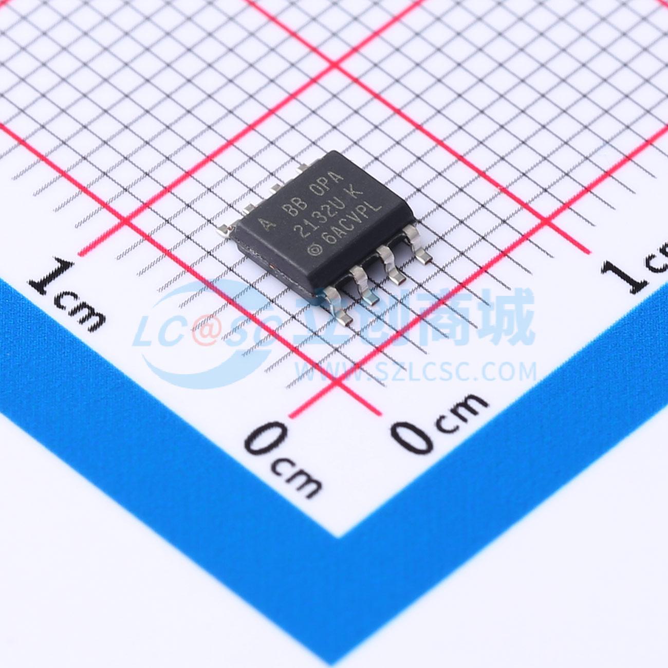 点击查看大图 OPA2132UA实物图