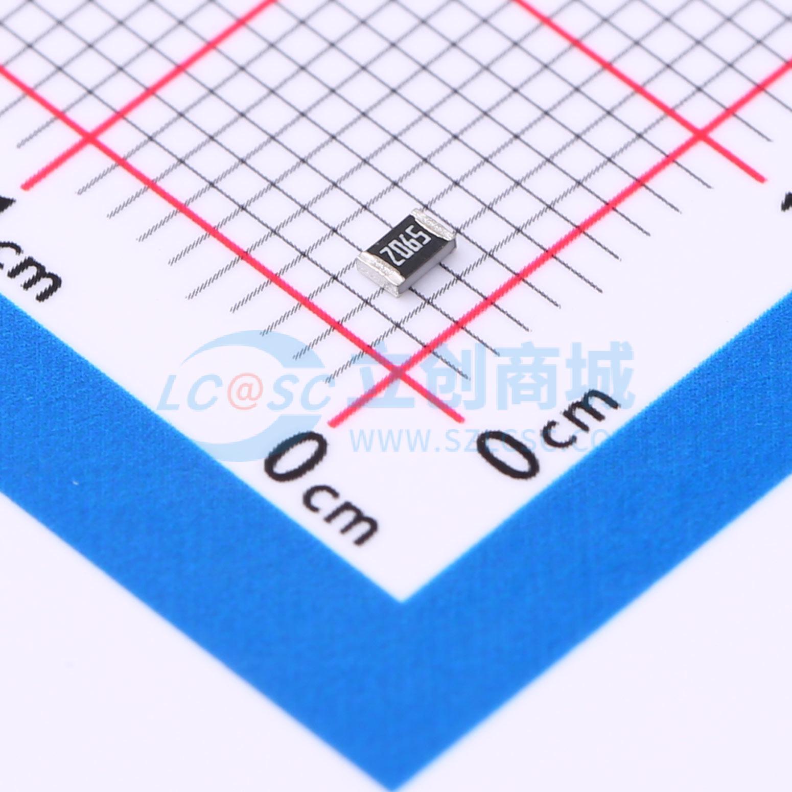 点击查看大图 RT0805BRD0759KL实物图