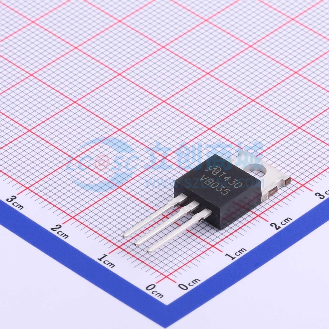 点击查看大图 AOT430-VB实物图
