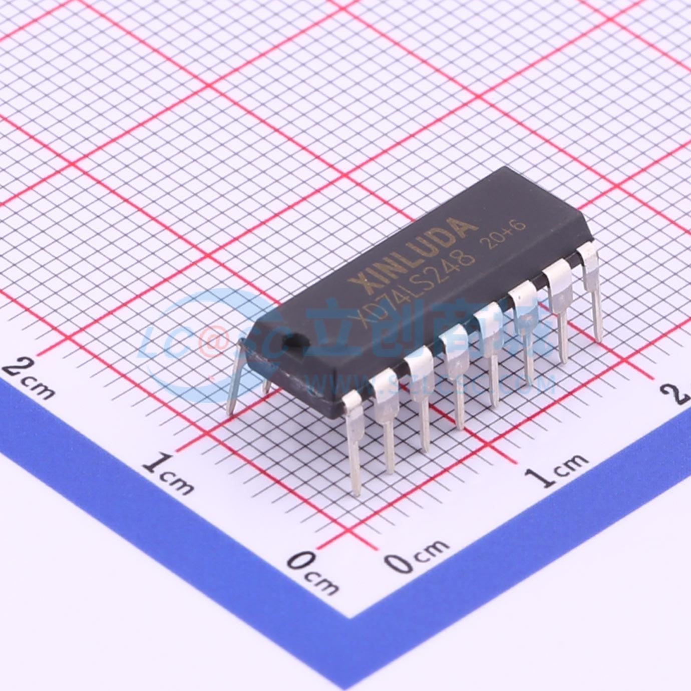 点击查看大图 XD74LS248实物图