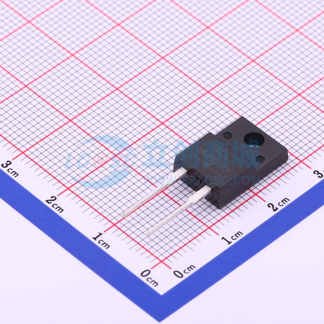 点击查看大图 MUR860F-BP实物图
