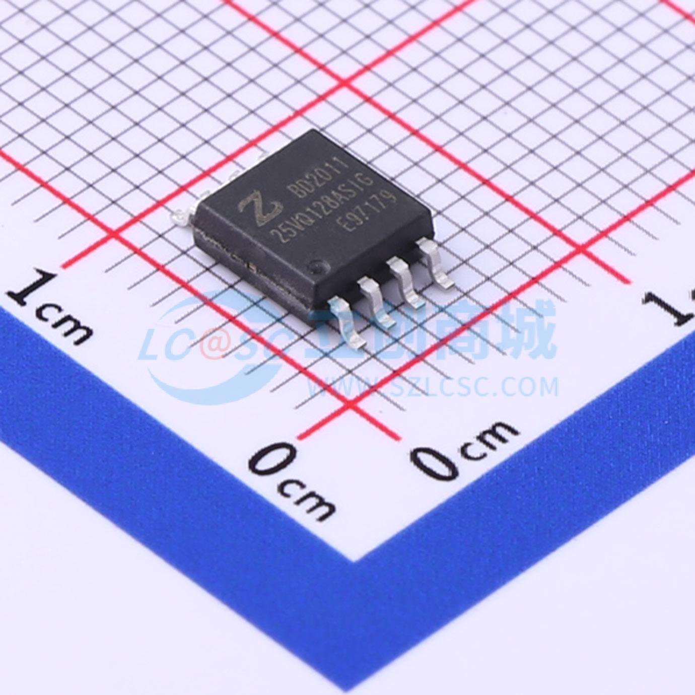 点击查看大图 ZB25VQ128ASIG实物图