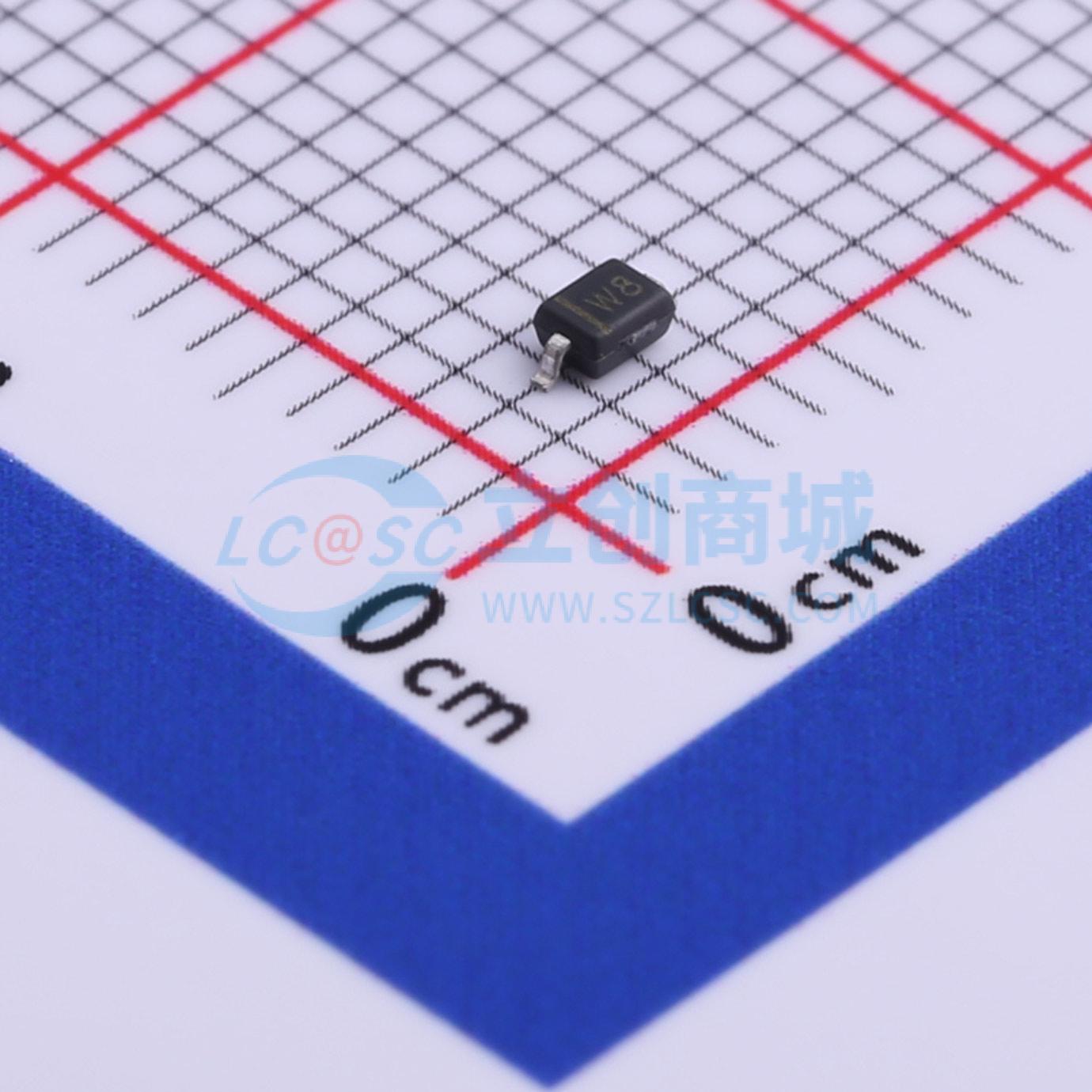 点击查看大图 BZT52C5V1S实物图
