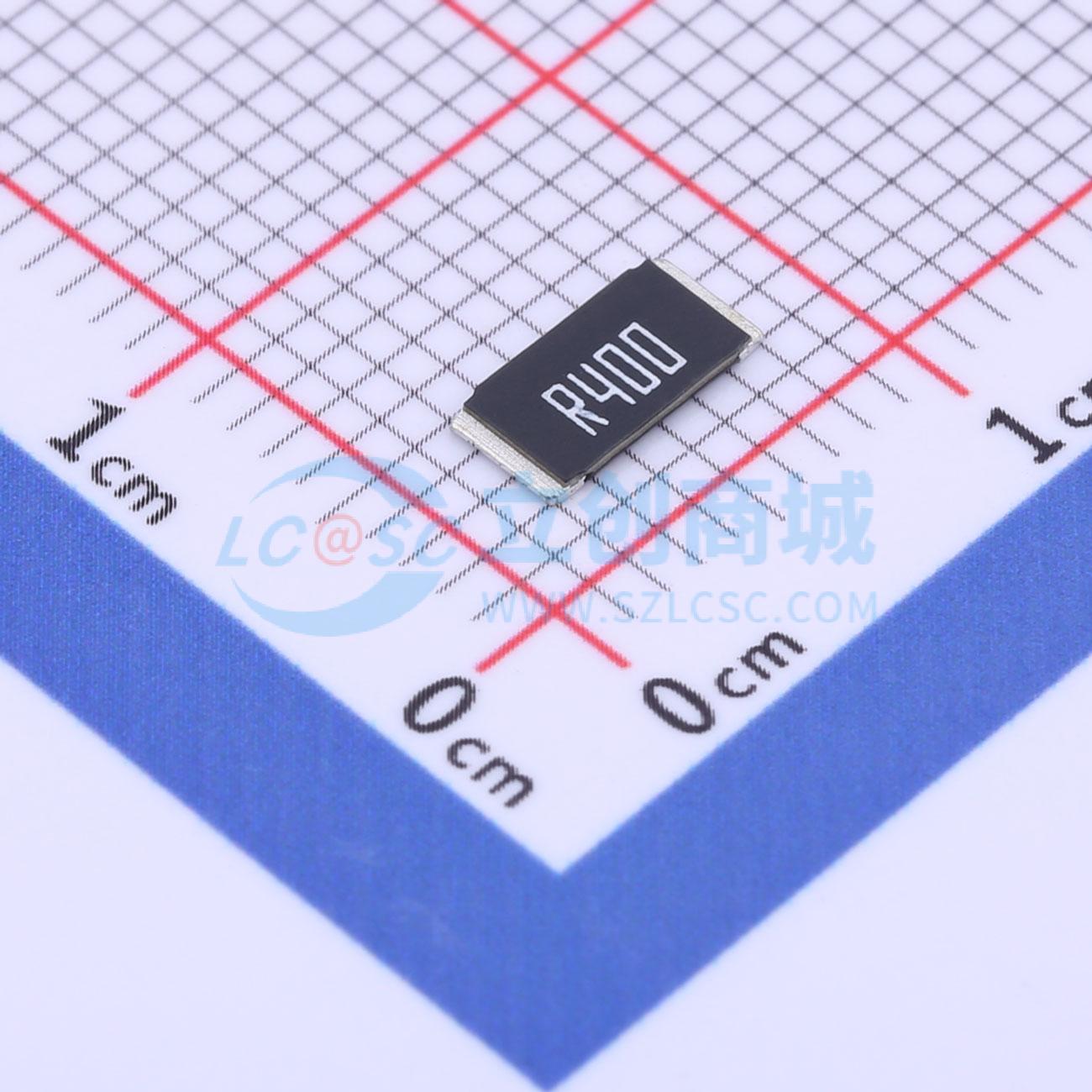 点击查看大图 HoGT2512-2W-400mR-1%实物图