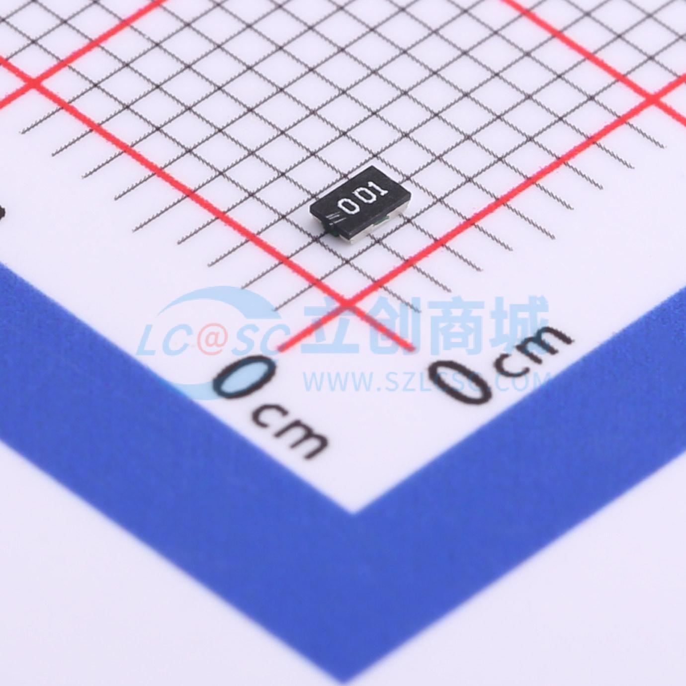 点击查看大图 MHTC0805M1W0R001F实物图