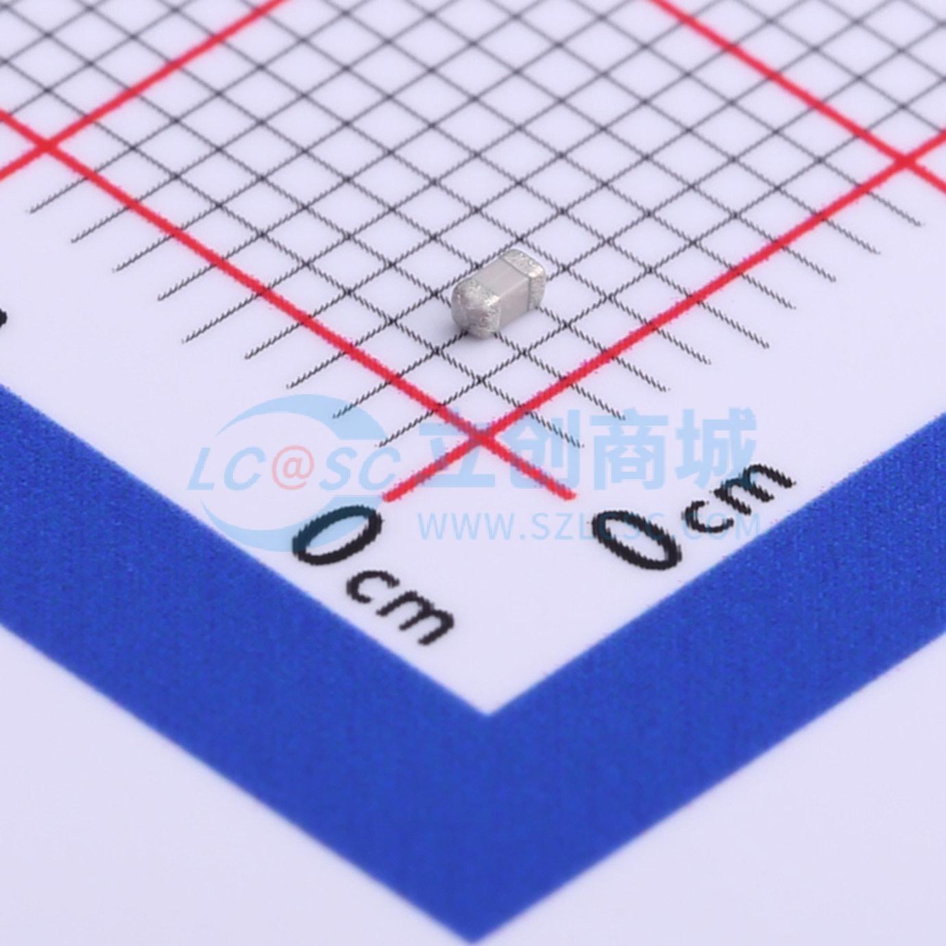 点击查看大图 CC0603JRNPO0BN390实物图