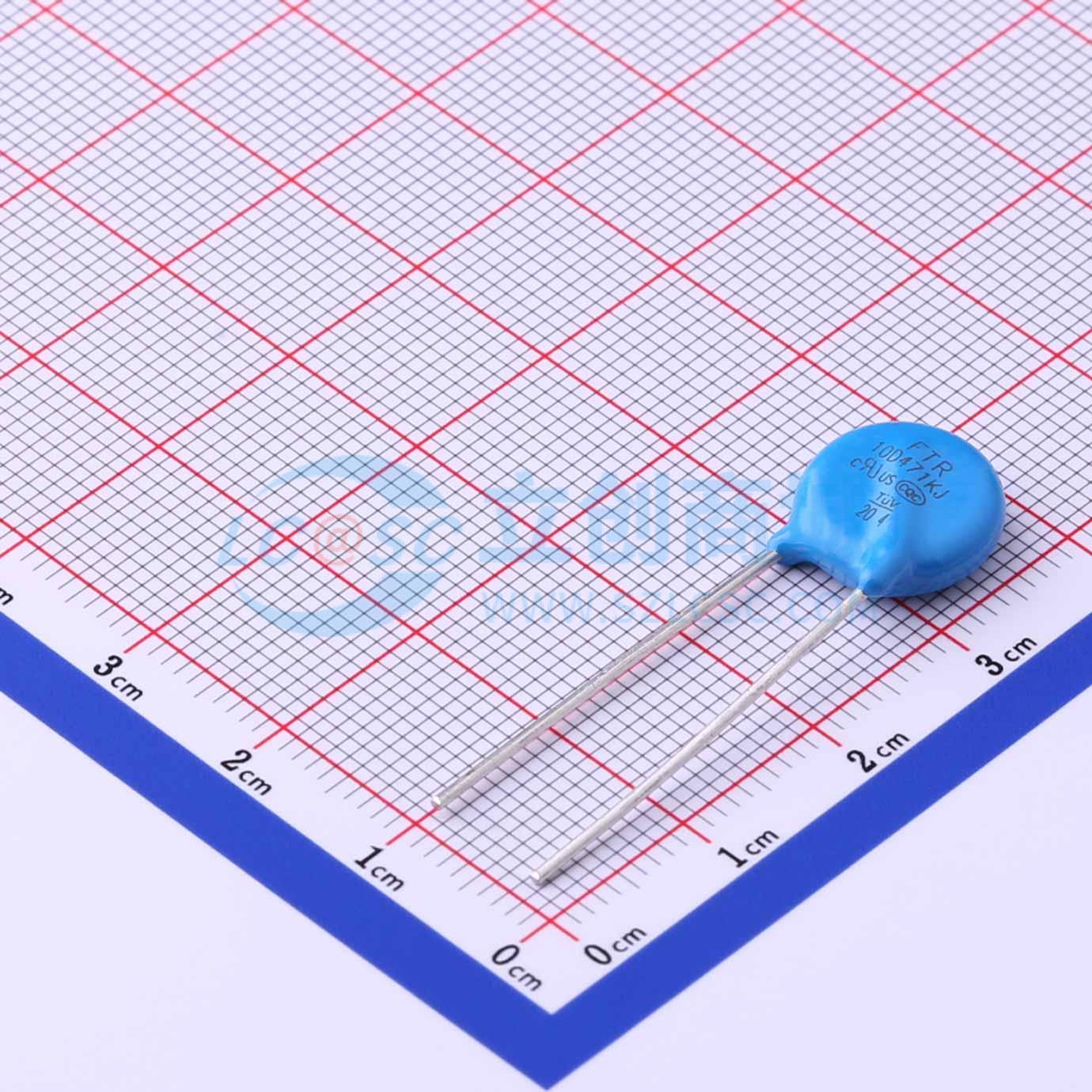 点击查看大图 FTR10D471KJ实物图