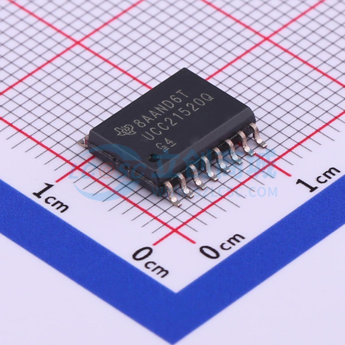 点击查看大图 UCC21520QDWQ1实物图