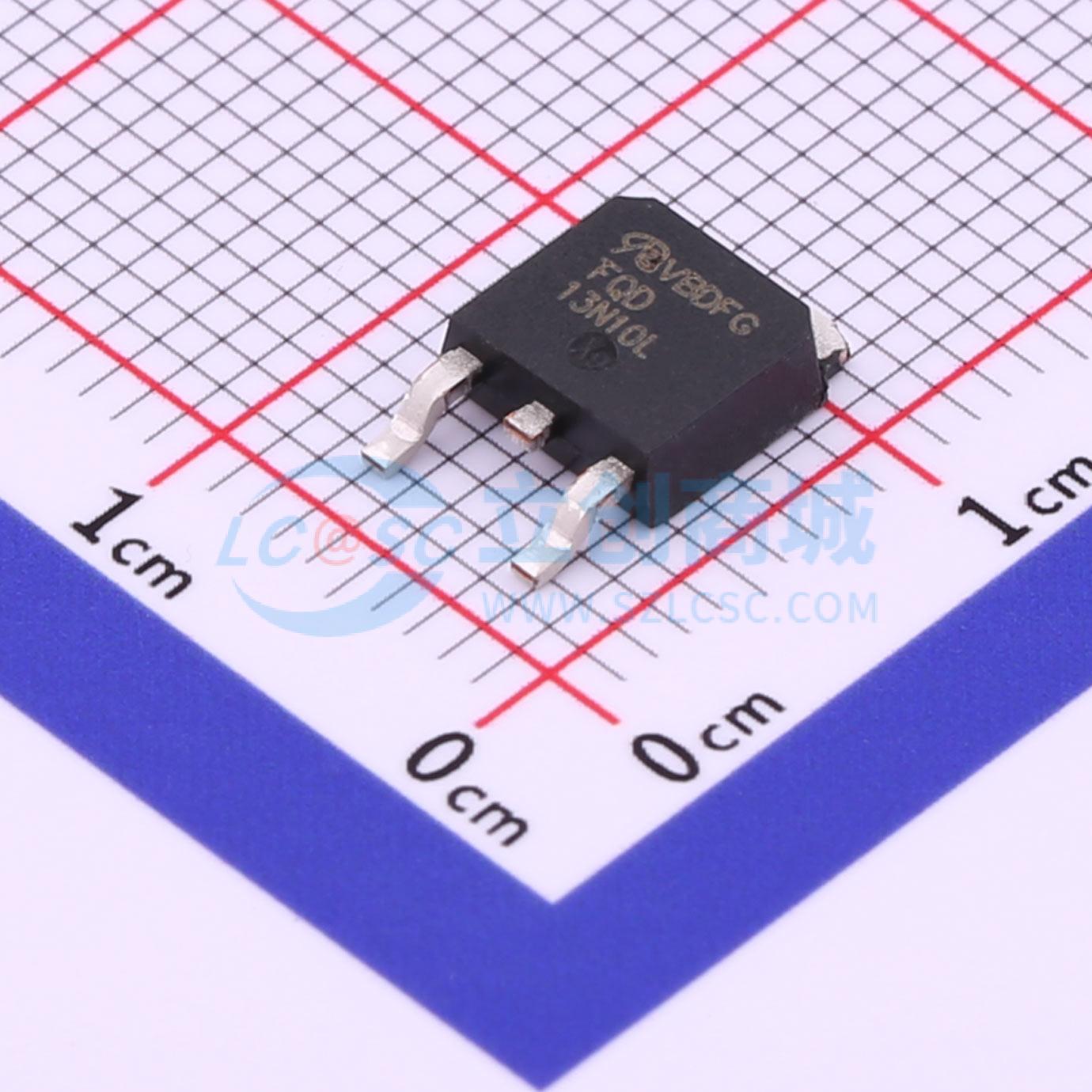 点击查看大图 FQD13N10LTF-VB实物图