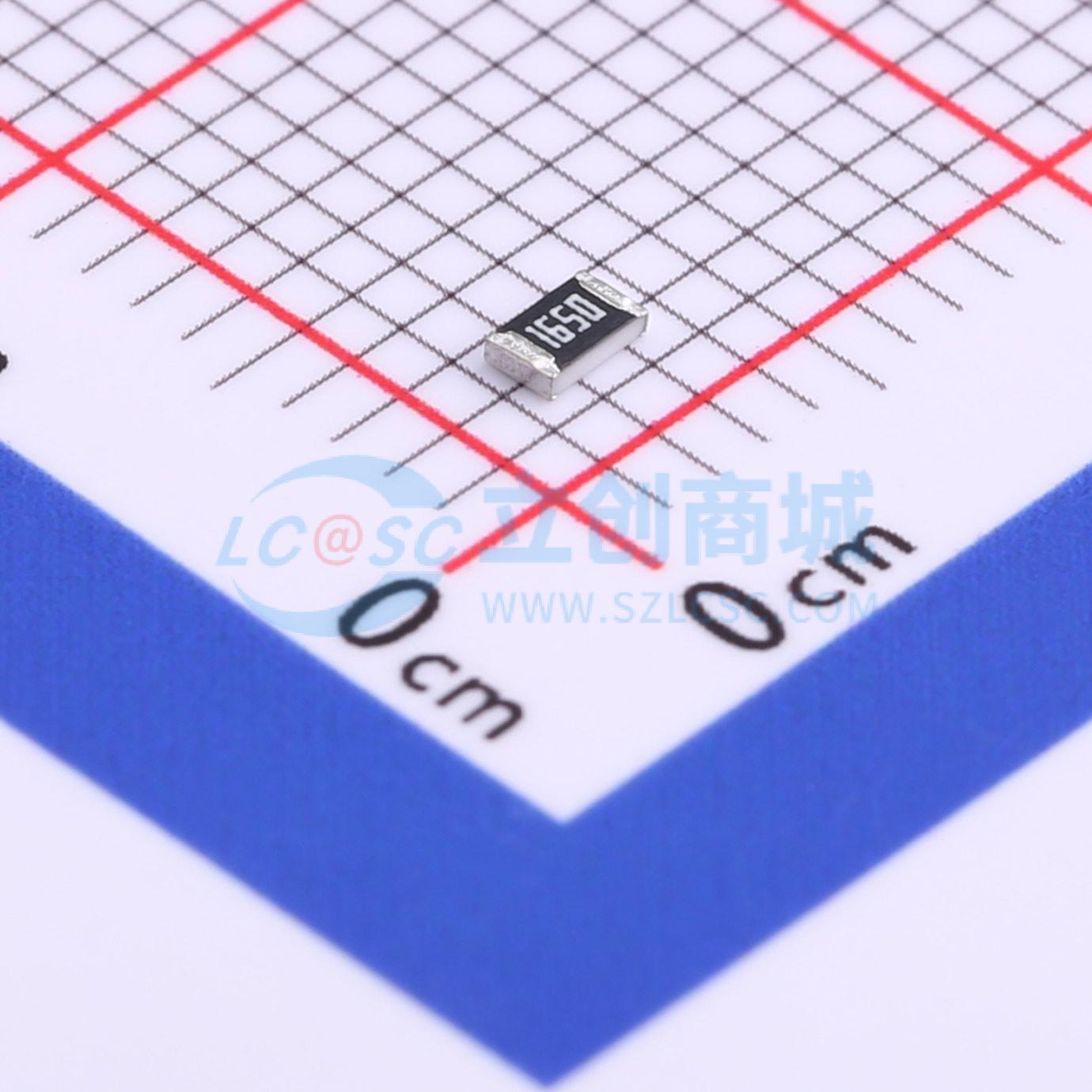 点击查看大图 RT0805BRD07165RL实物图