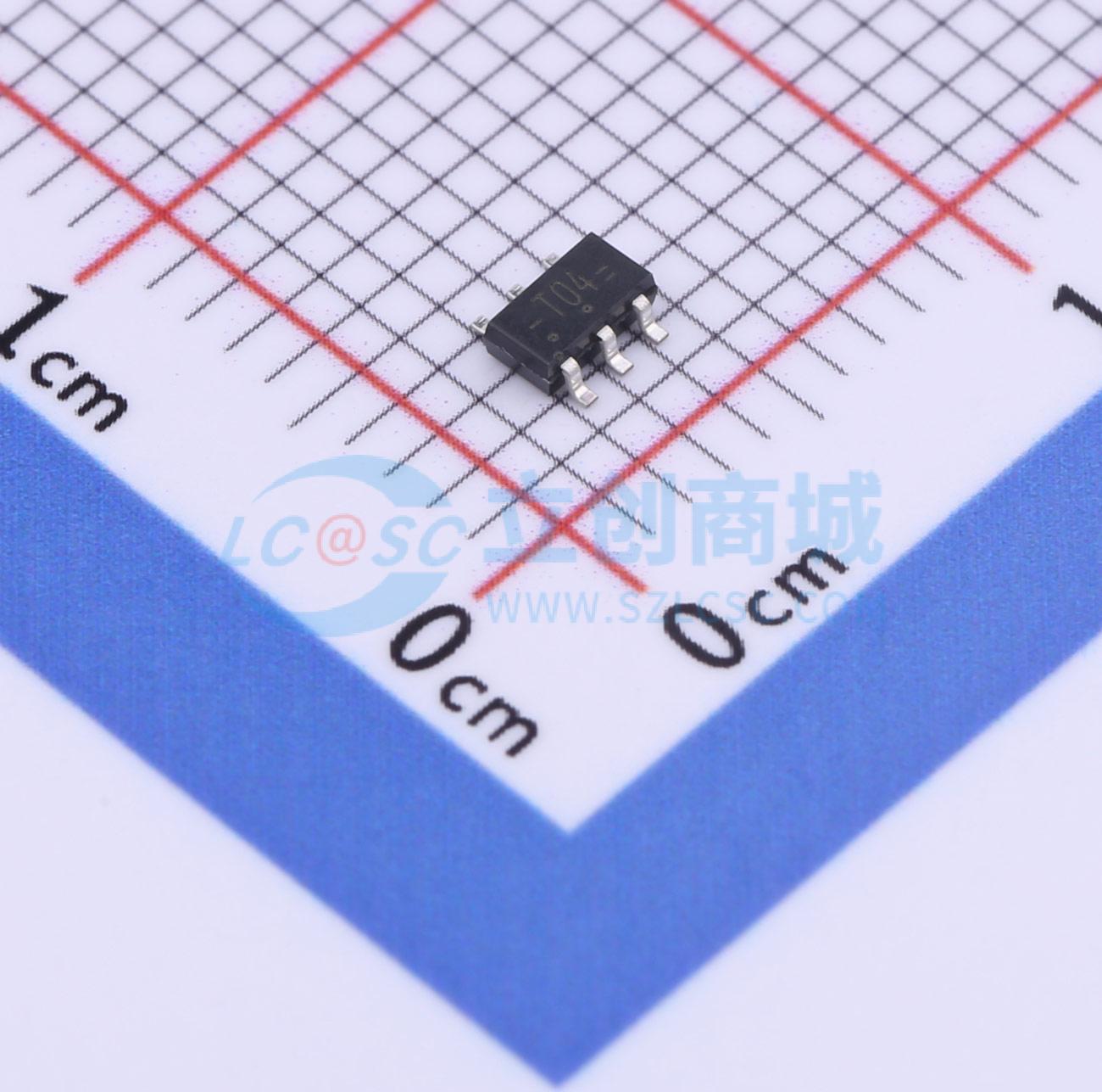 点击查看大图 74HCT2G04GV,125实物图