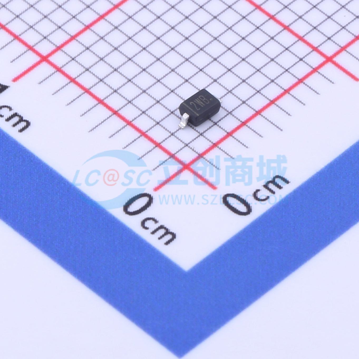 点击查看大图 BZT52B6V8S实物图