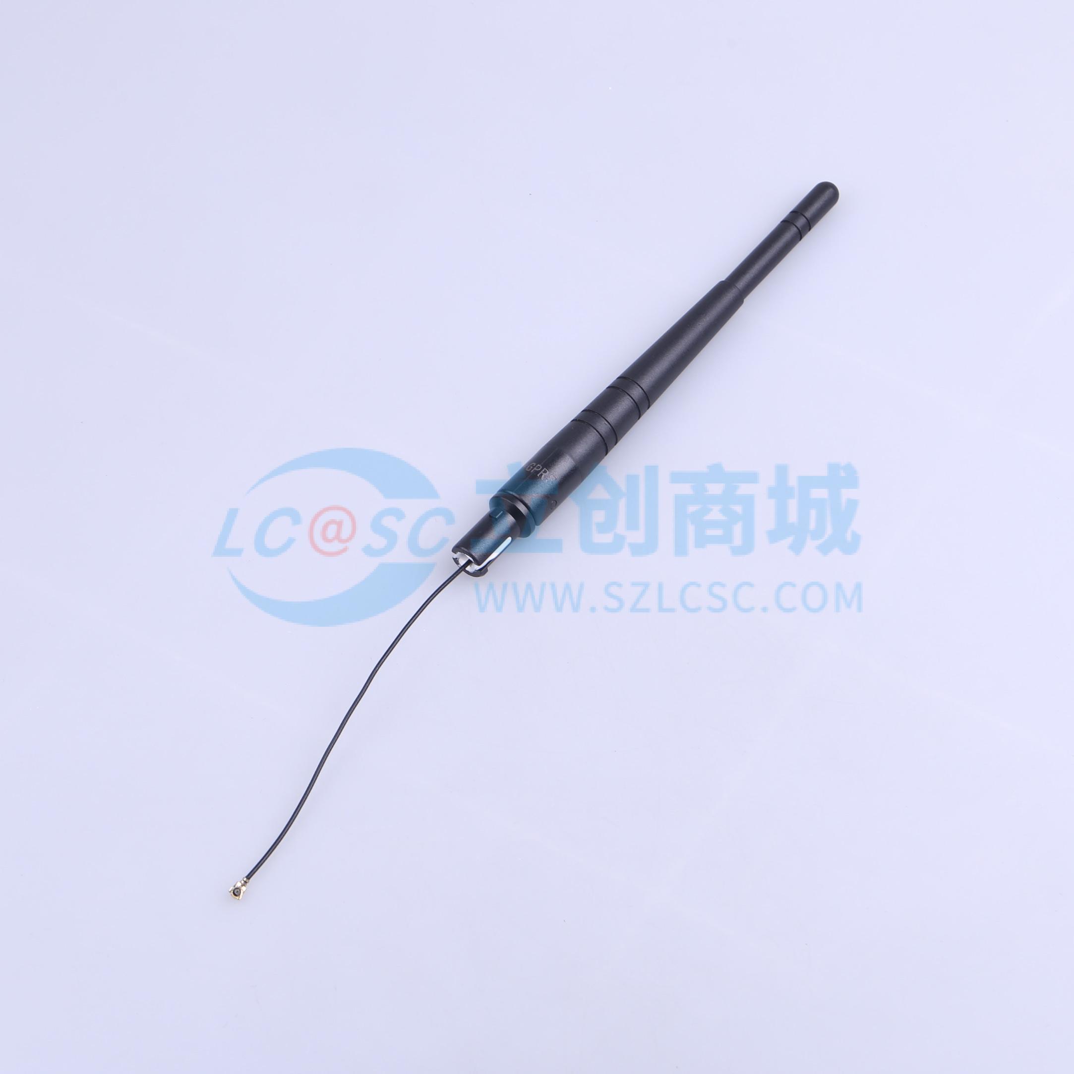 点击查看大图 HJ-GPRS-IPEX1-1.13-L100mm实物图