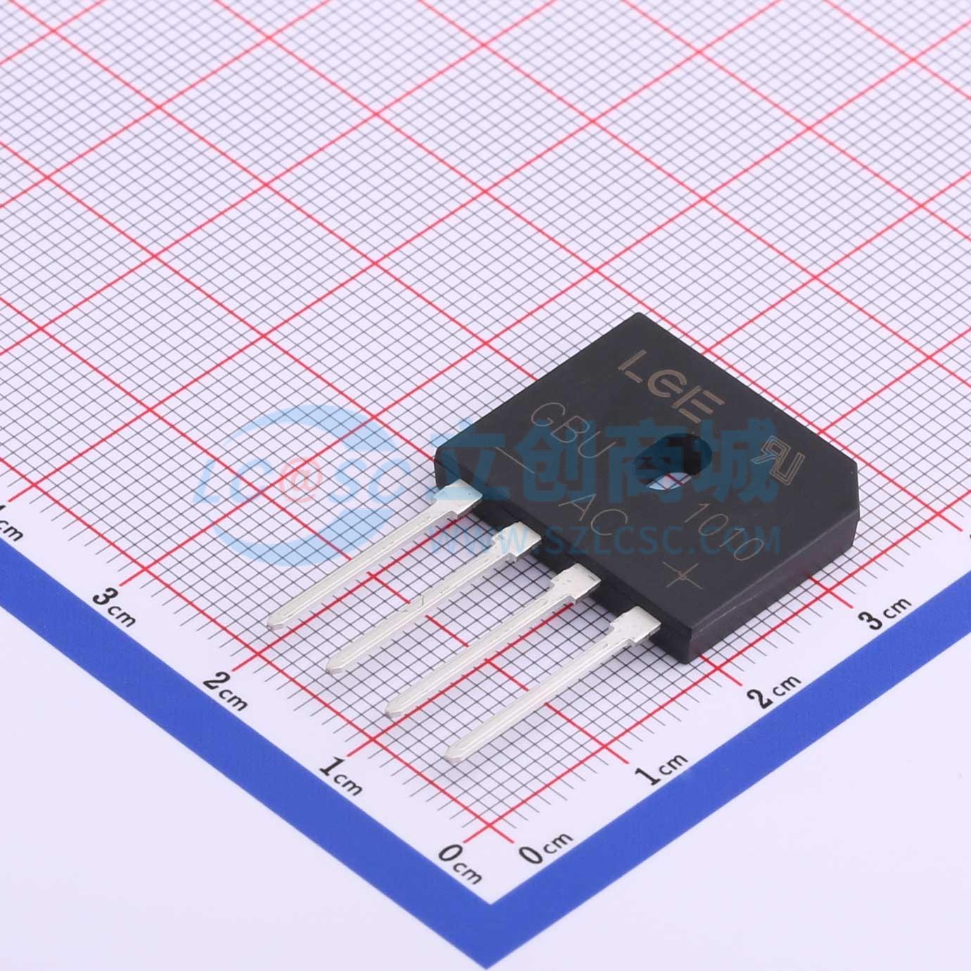 点击查看大图 GBU1010实物图