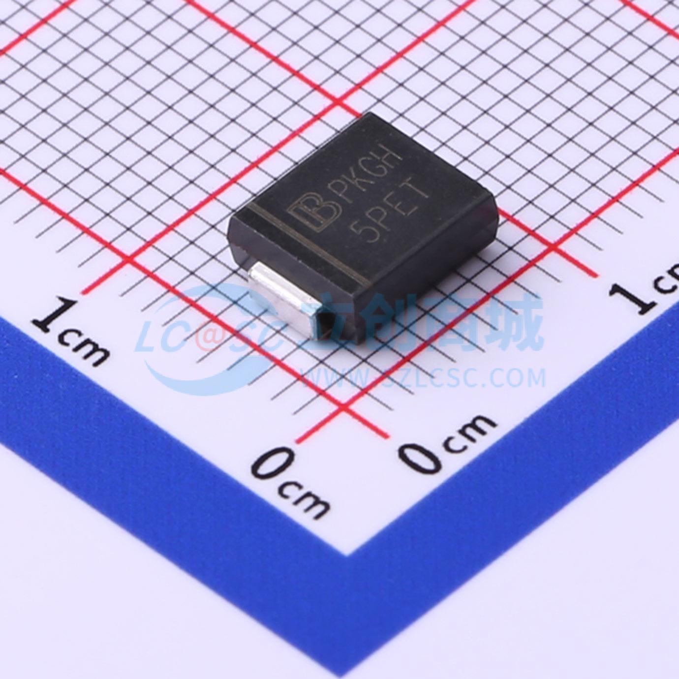 点击查看大图 5.0SMDJ16A/TR13实物图