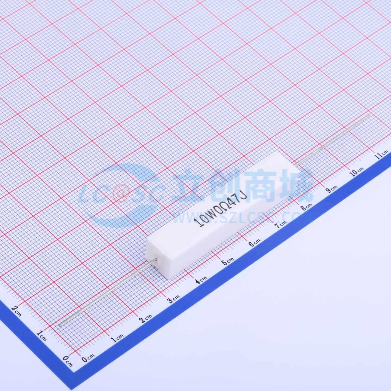 CR-L10W0.47ΩJ实物图