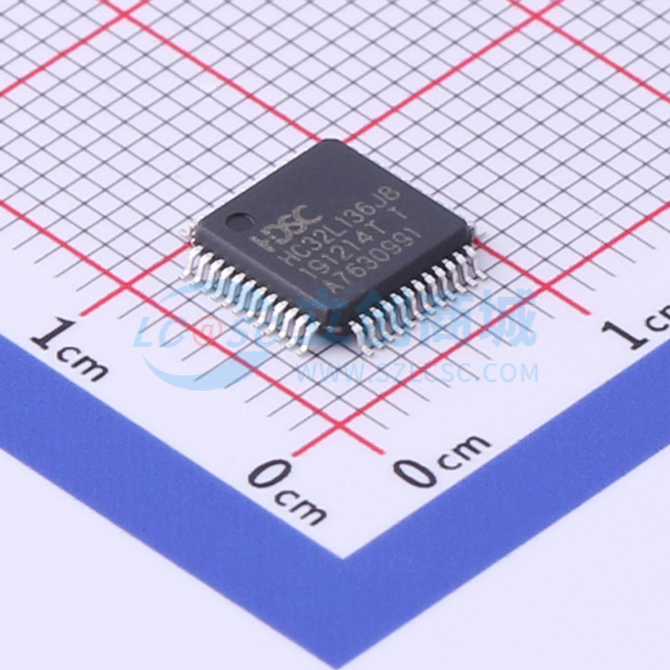 点击查看大图 HC32L136J8TA-LQ48实物图