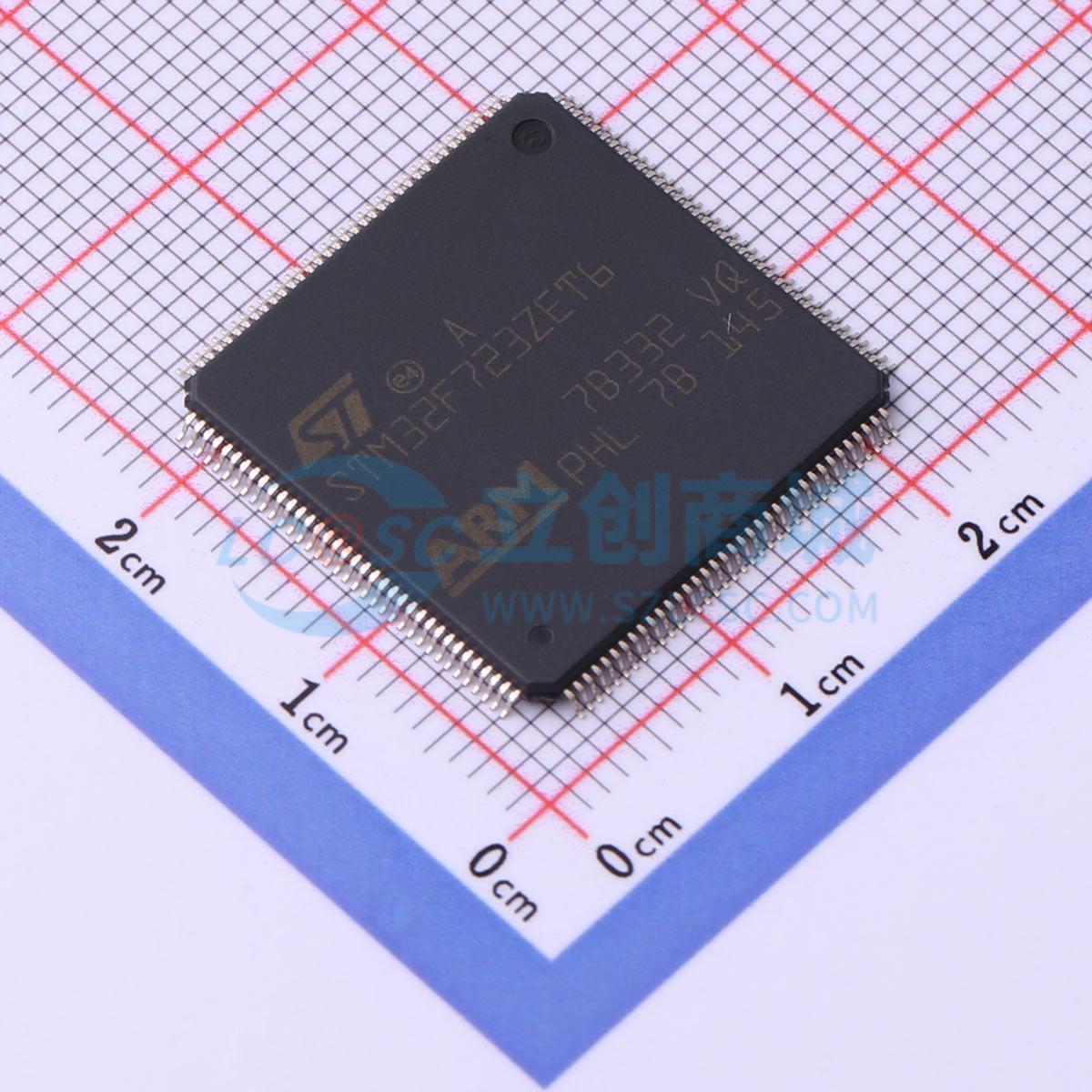 点击查看大图 STM32F723ZET6实物图