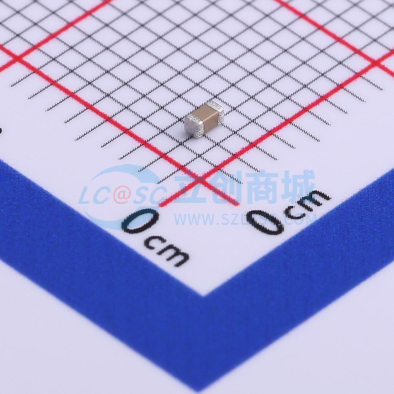 点击查看大图 CC0603KRX7R8BB221实物图