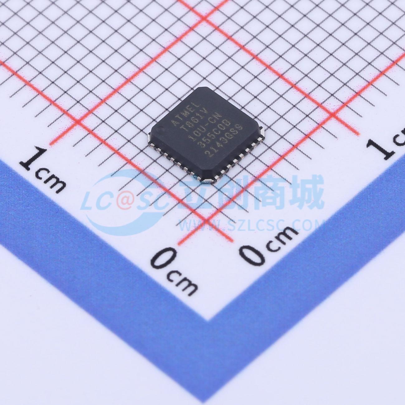 点击查看大图 ATTINY861V-10MU实物图