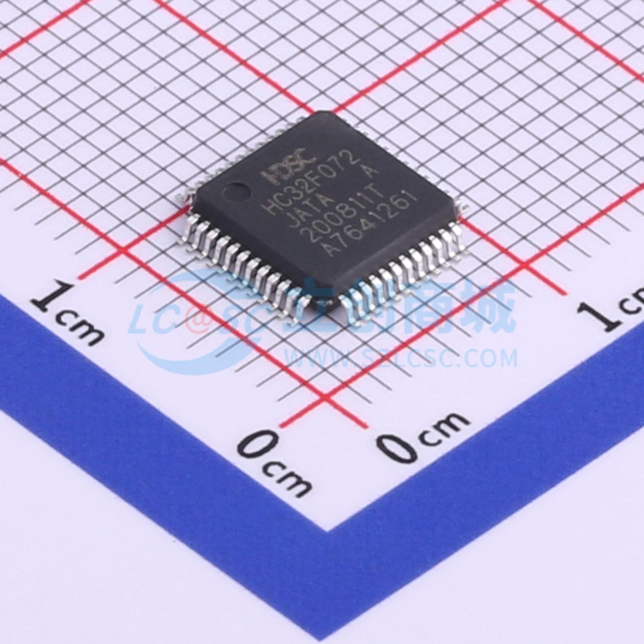 点击查看大图 HC32F072JATA-LQ48实物图