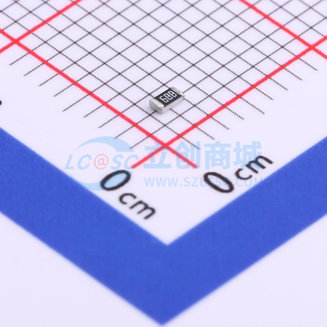 点击查看大图 RT0603CRD074K99L实物图