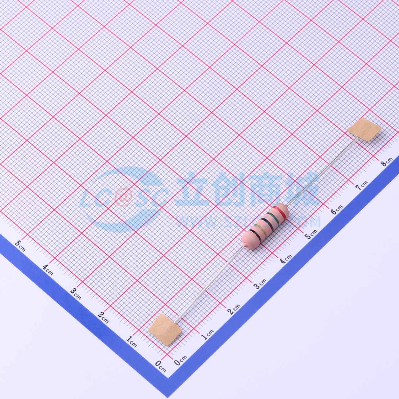 点击查看大图 KNP3WS-25Ω±5%-9T73实物图