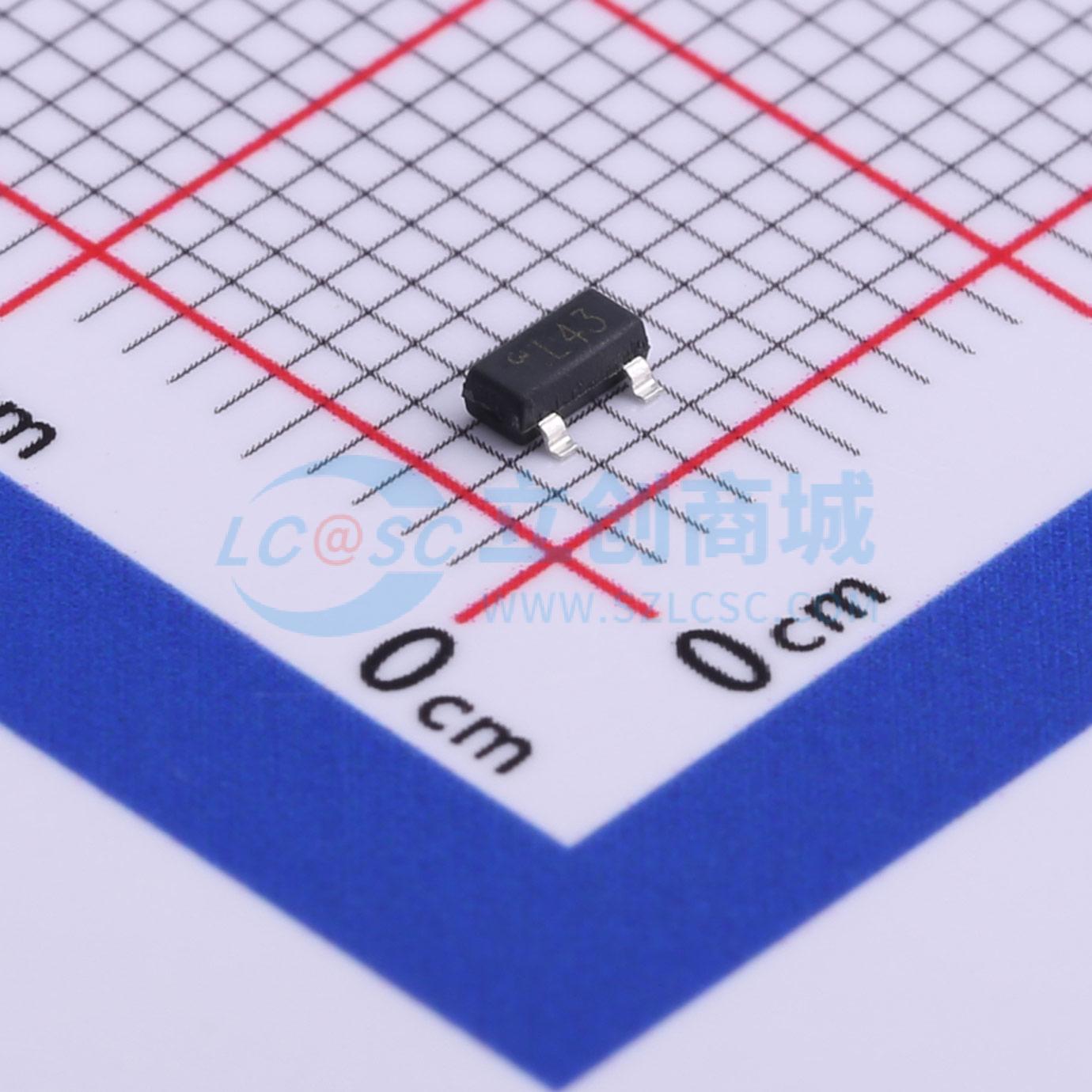 点击查看大图 BAT54C实物图