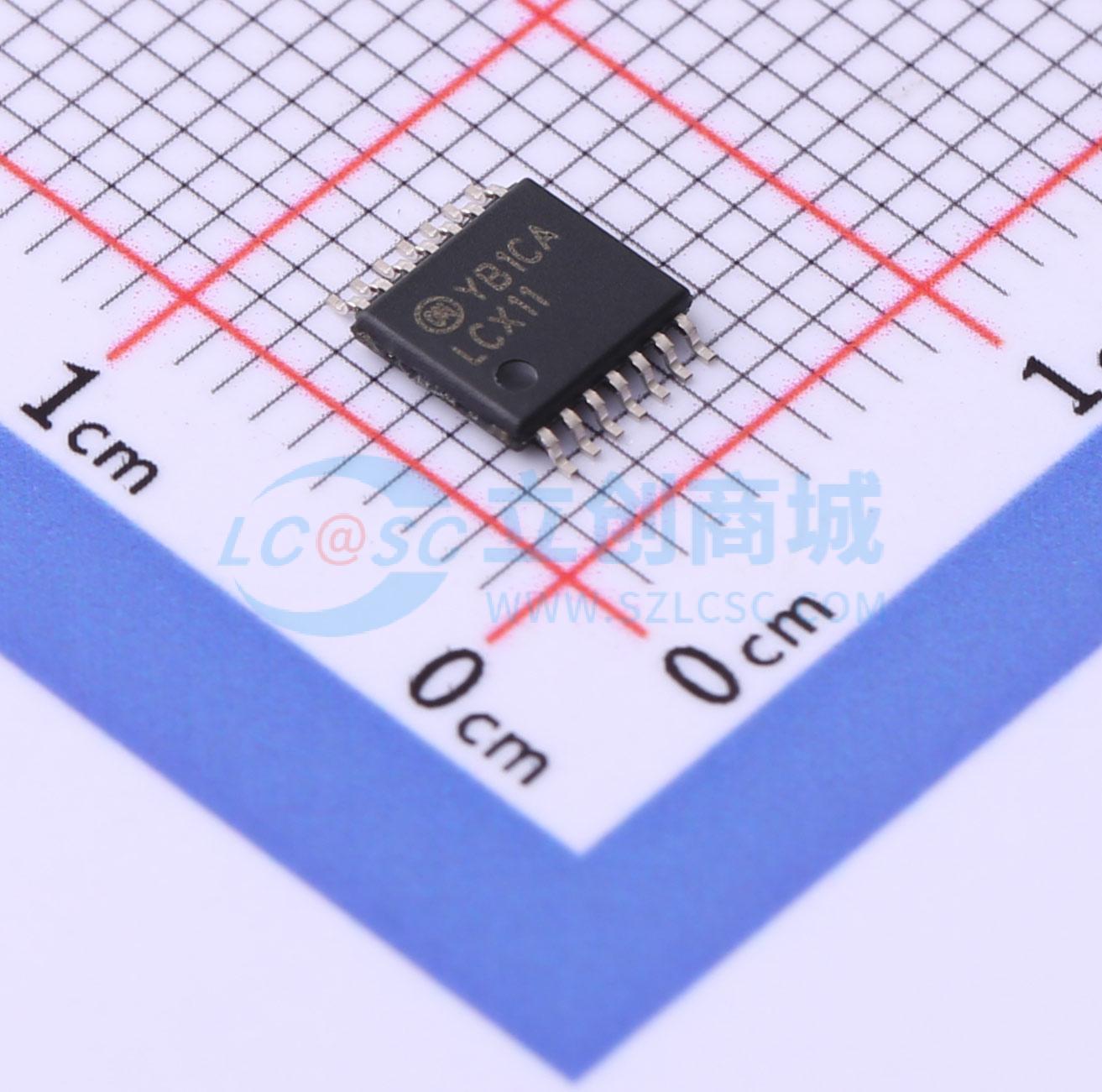 点击查看大图 74LCX11MTCX实物图