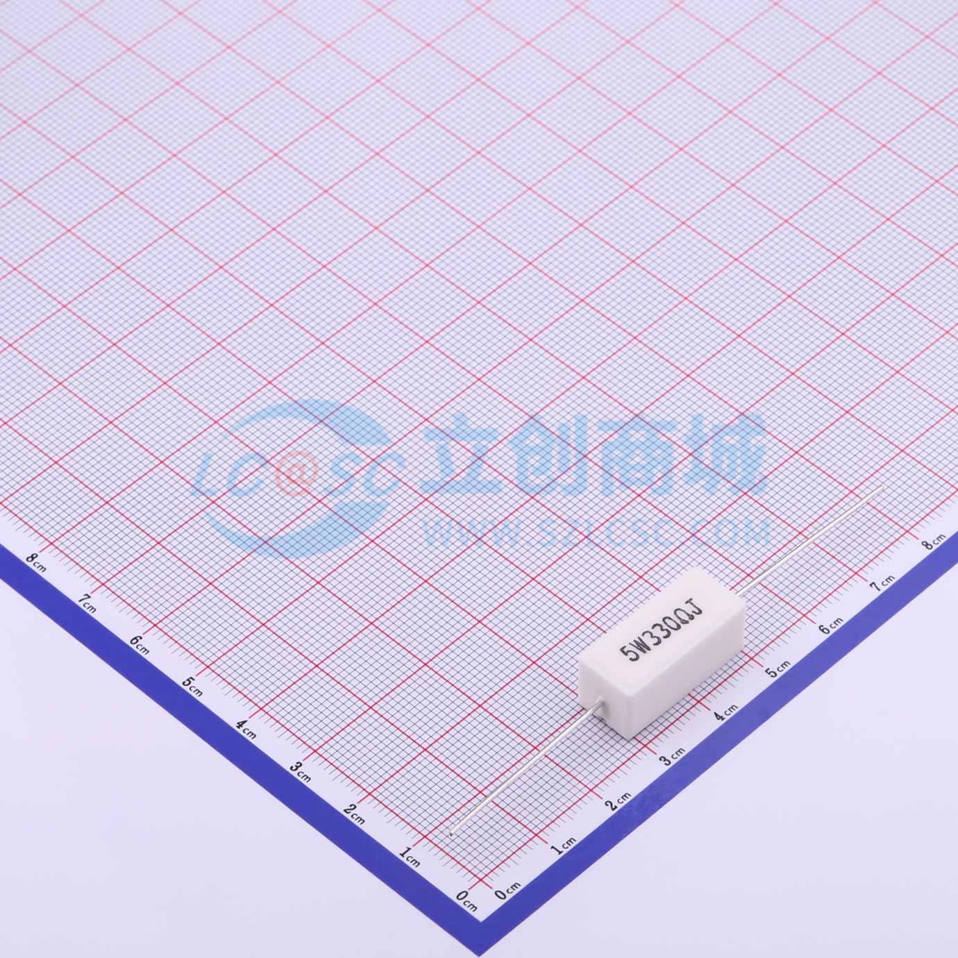 CR-L5W330ΩJ实物图