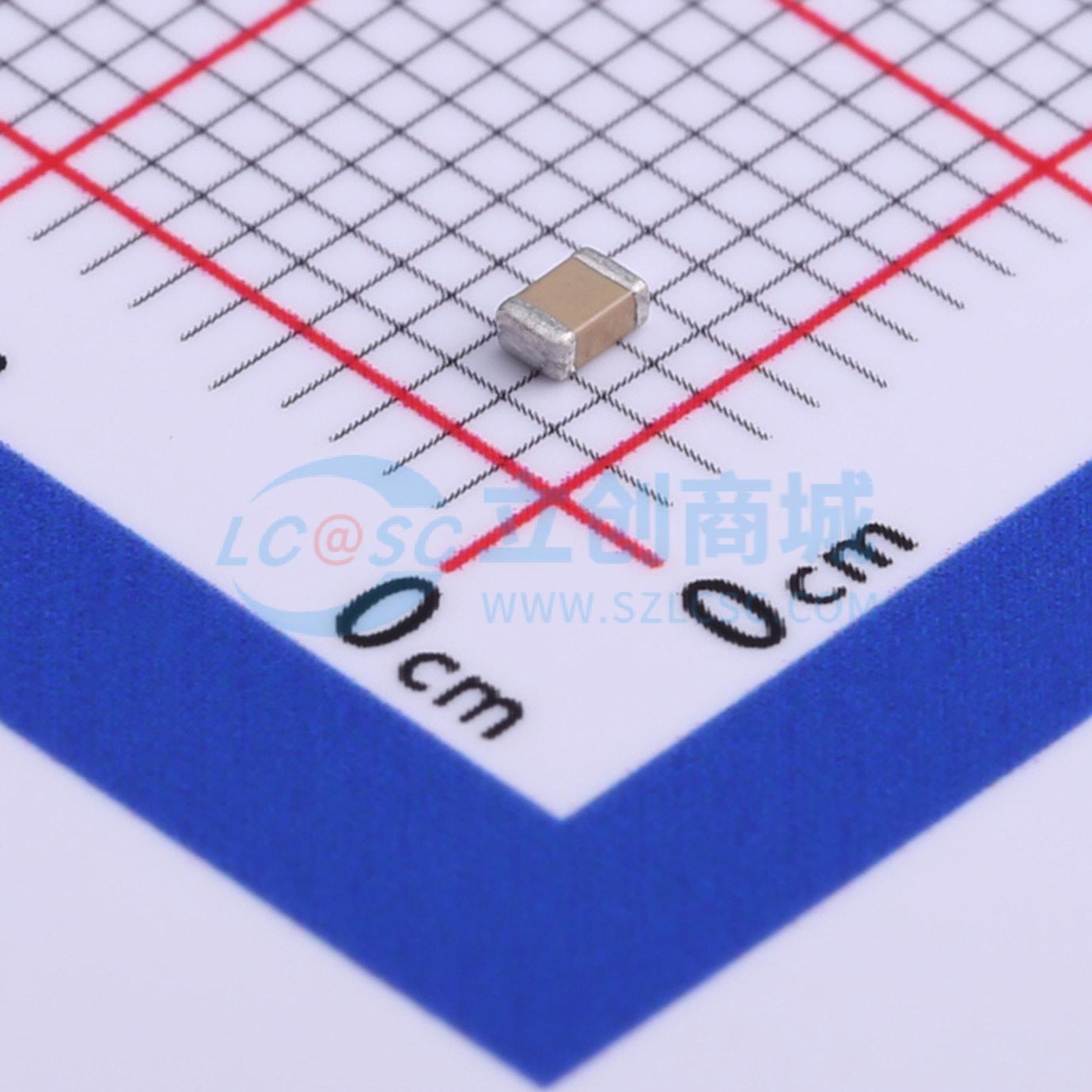 点击查看大图 CC0805KRX7RABB331实物图