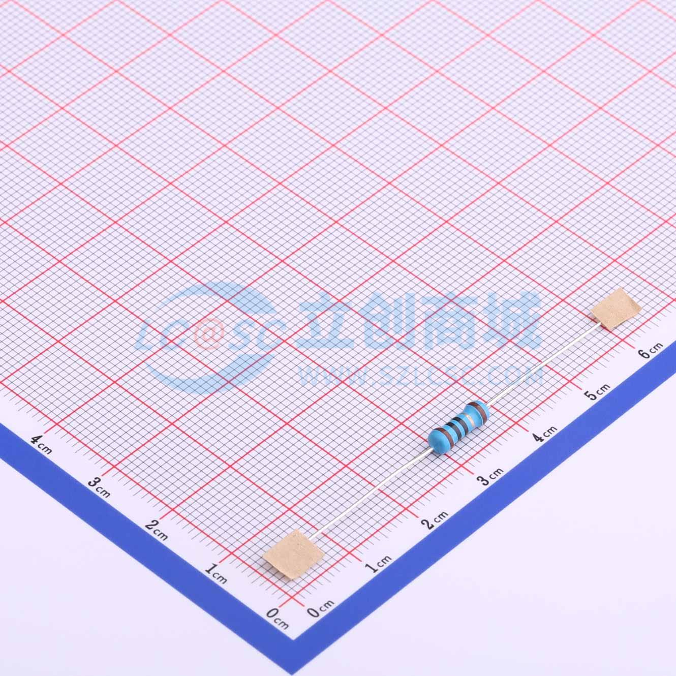 MF1/2W-10Ω±1%T52实物图