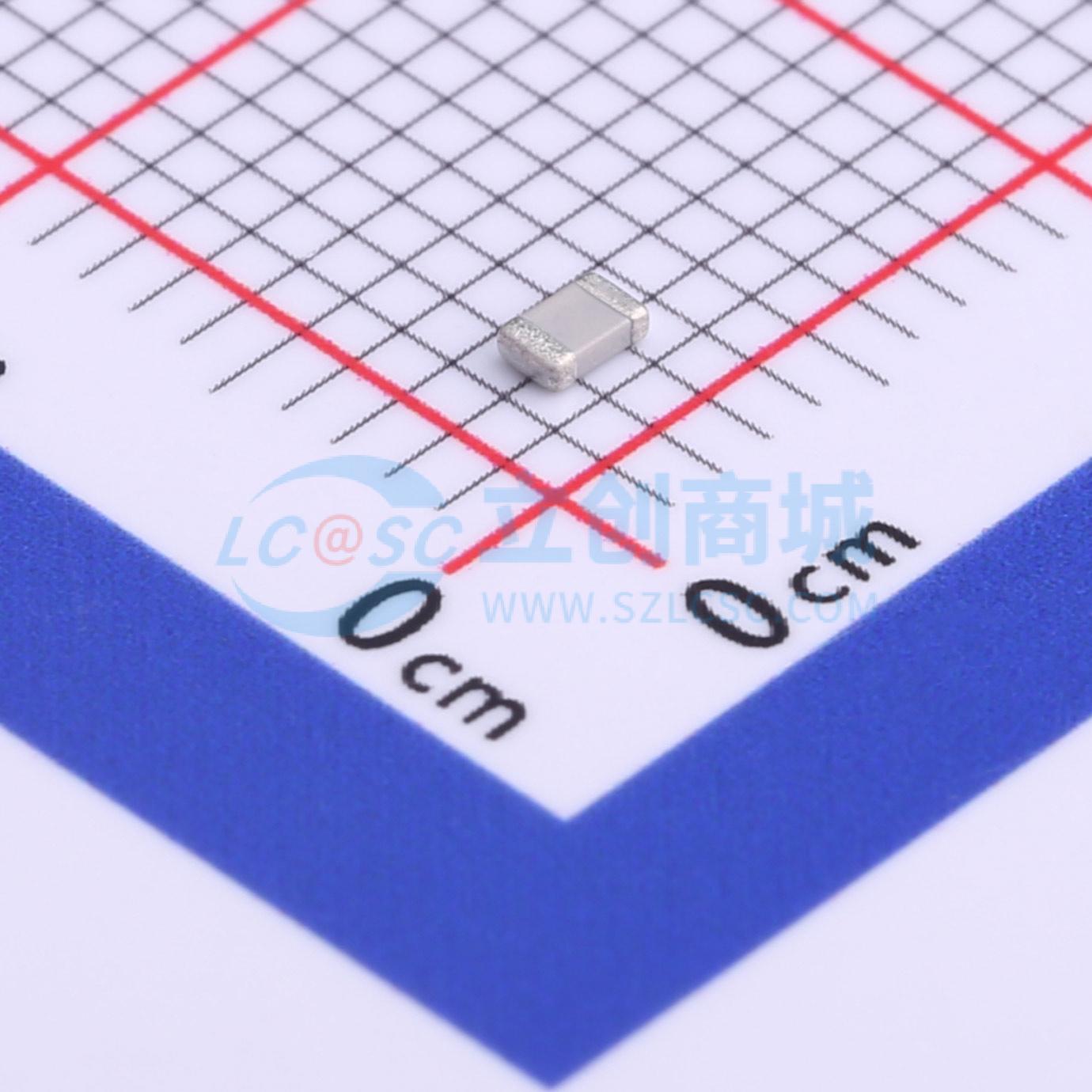 点击查看大图 CC0805FRNPO9BN181实物图