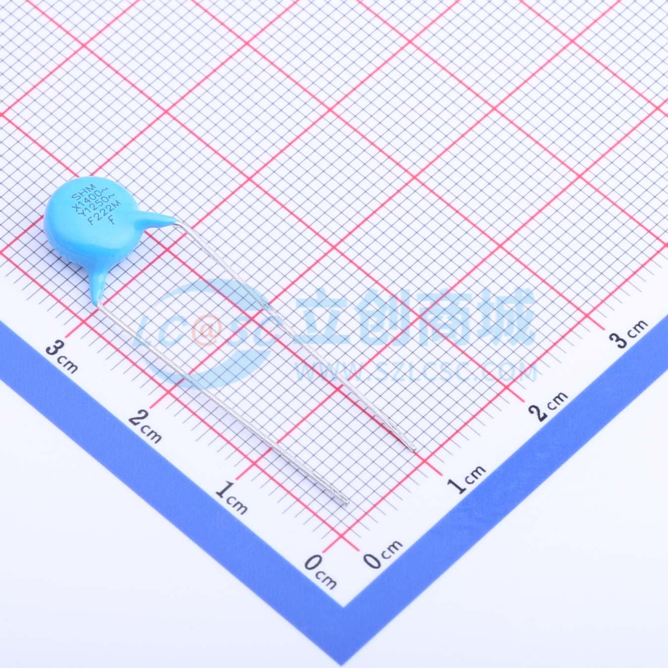 点击查看大图 DCF222M34Y5VG6BL0A0实物图