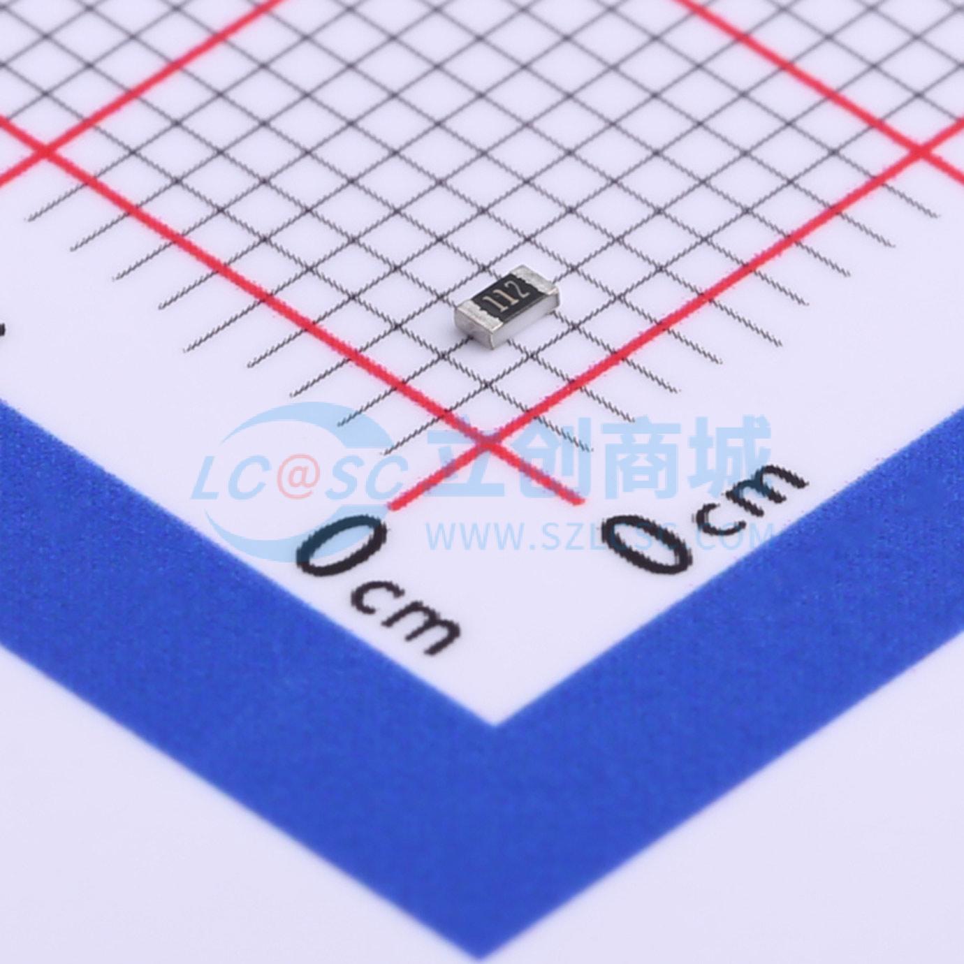 点击查看大图 MCR03EZPFX1101实物图