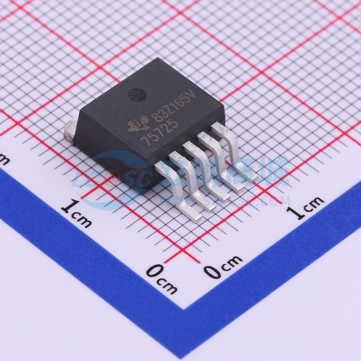 点击查看大图 TPS75725KTTR实物图