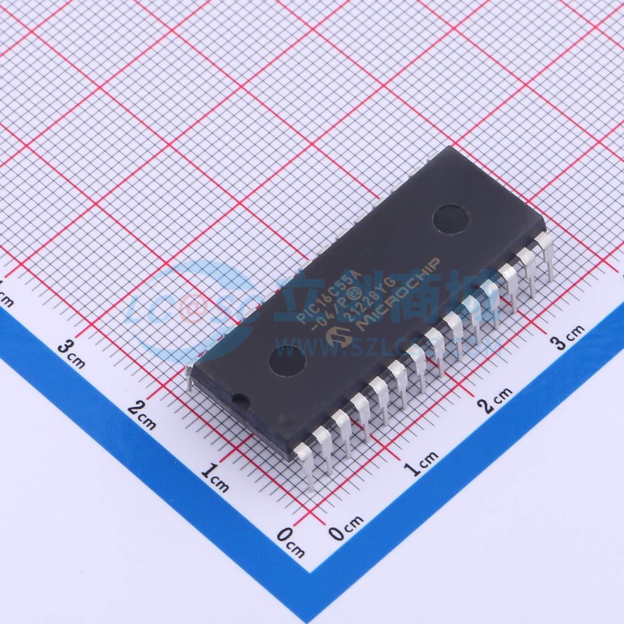 点击查看大图 PIC16C55A-04/P实物图