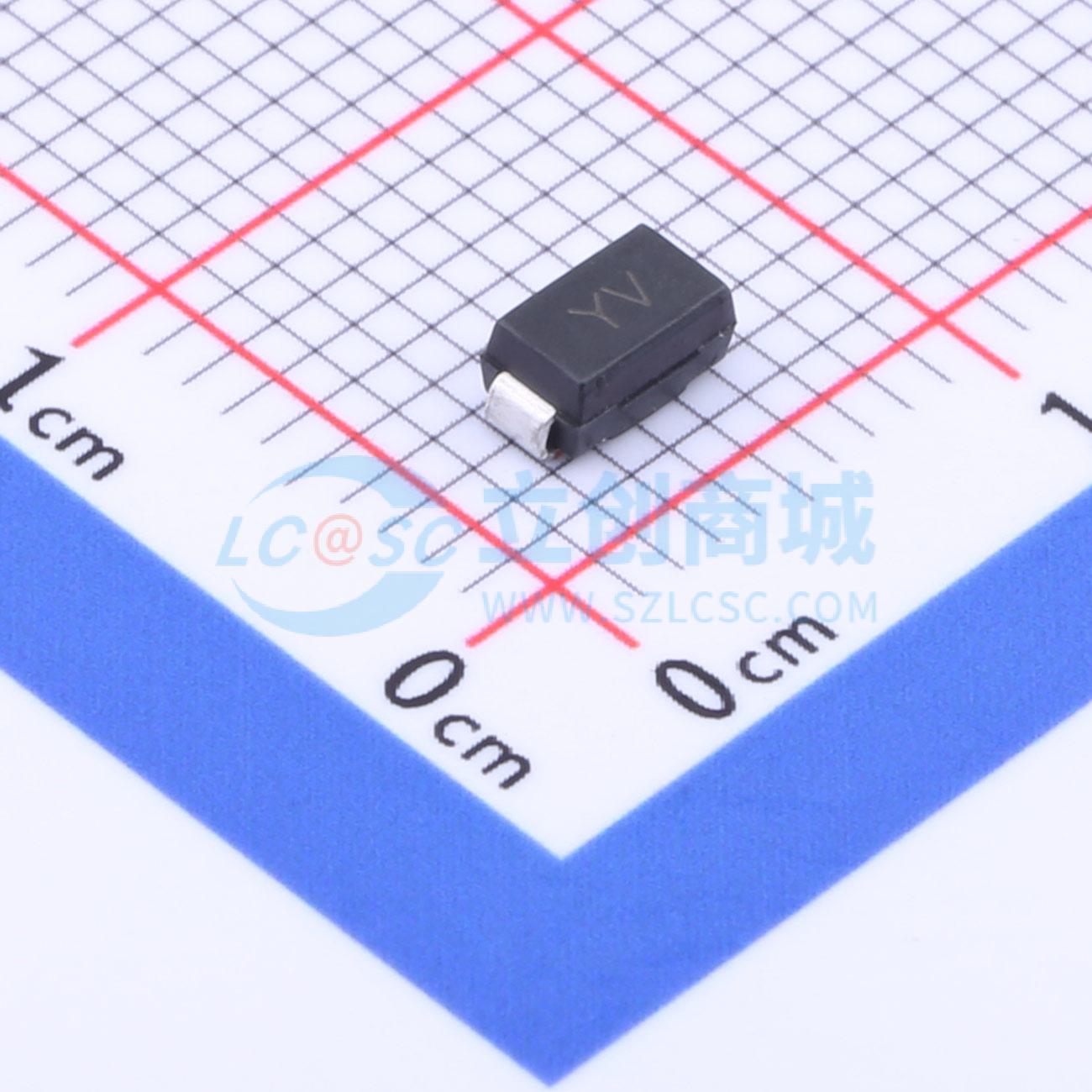 点击查看大图 SMAJ45CA实物图