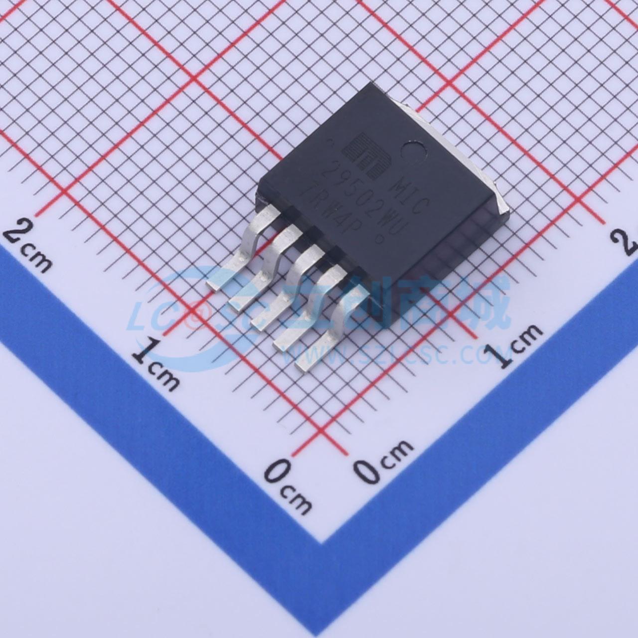 点击查看大图 MIC29502WU实物图