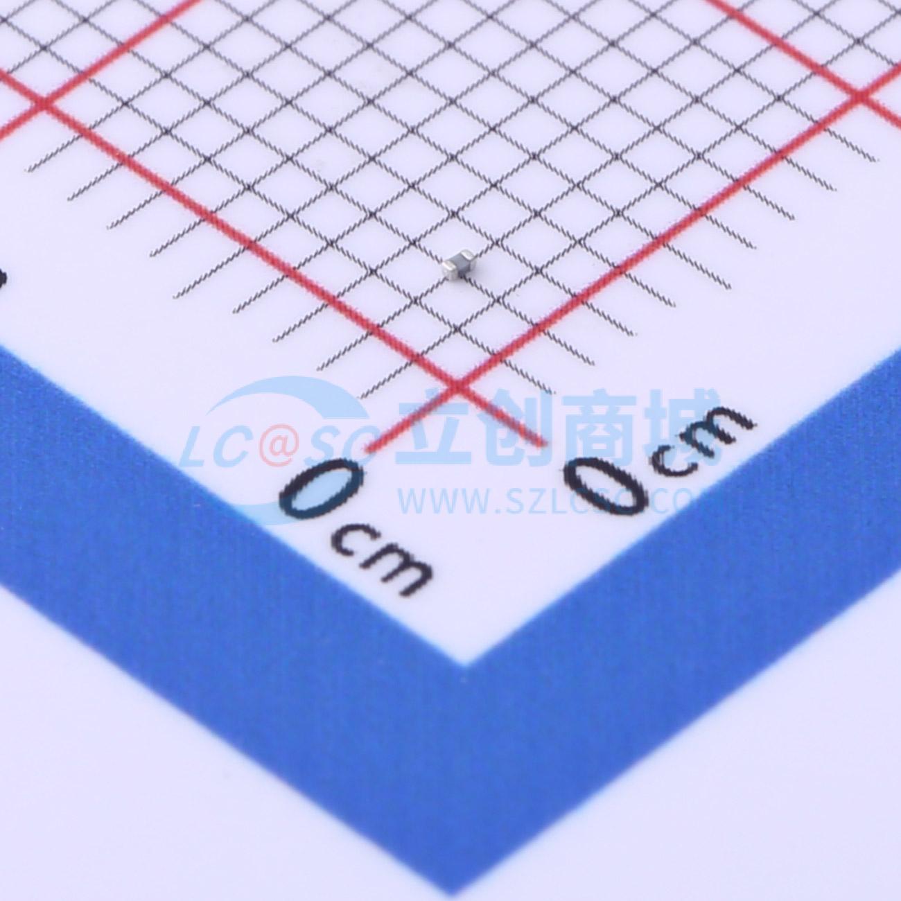 点击查看大图 CC0201CRNPO8BN1R0实物图