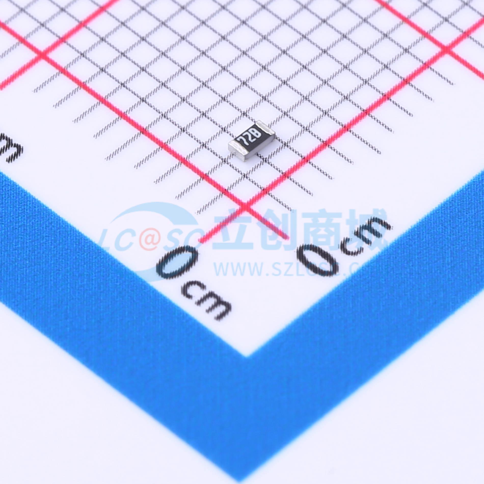 点击查看大图 RT0603BRE075K49L实物图
