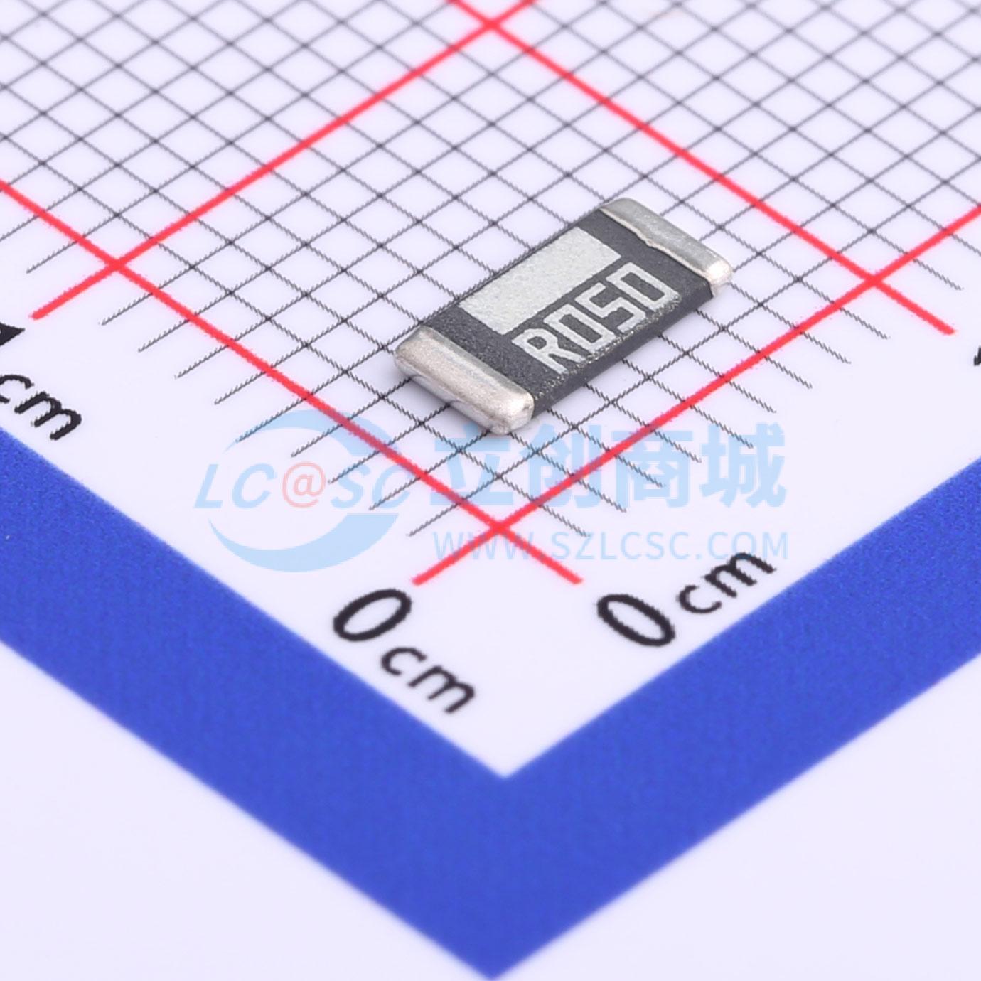 点击查看大图 PA2512FKF7T0R05L实物图