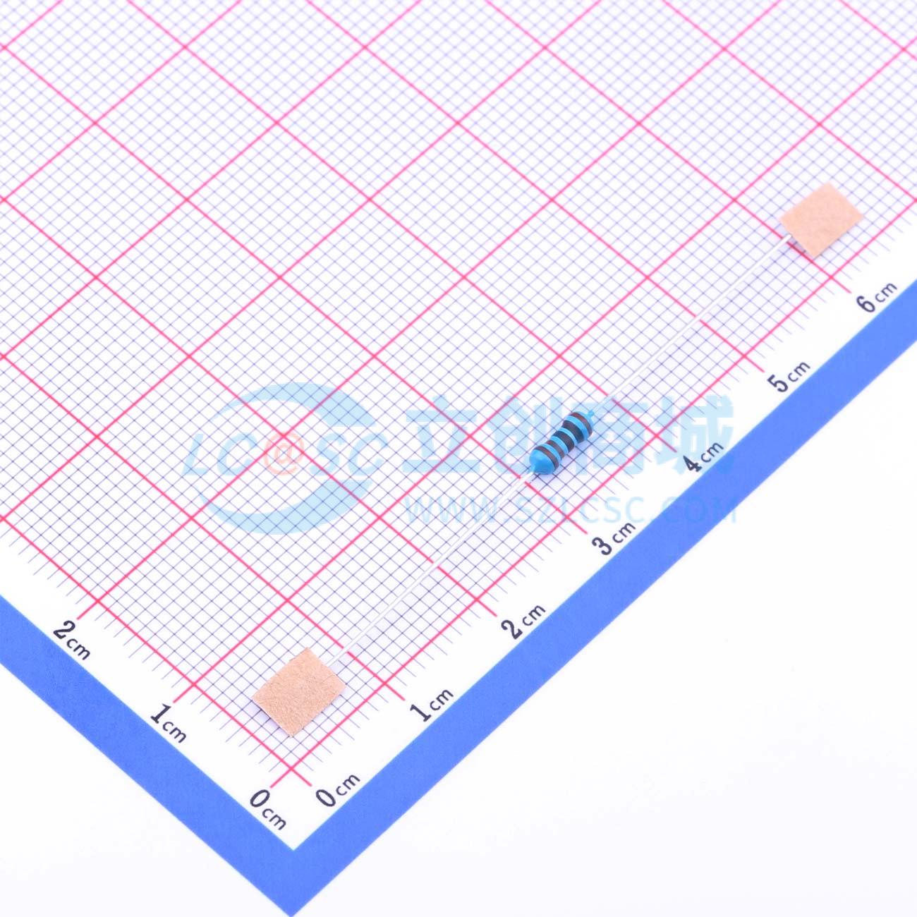 MF1/4W-110Ω±1%T52实物图