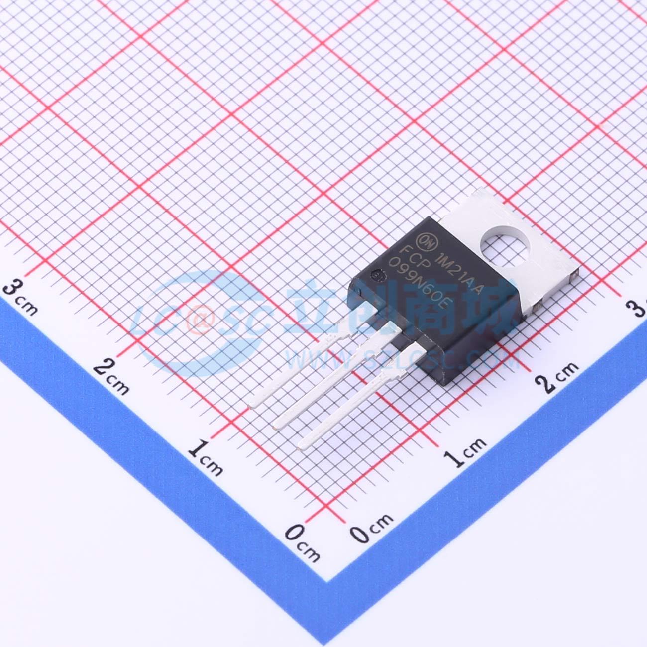 点击查看大图 FCP099N60E实物图