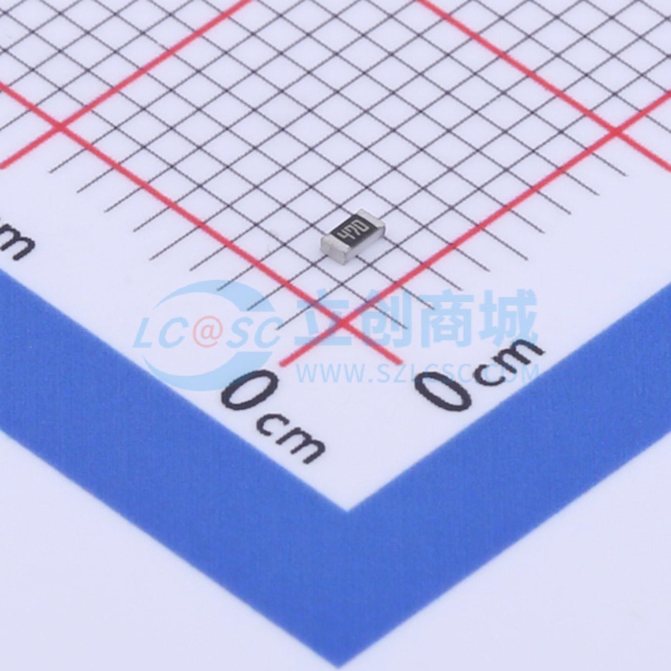 点击查看大图 CR0603J47R0P05Z实物图