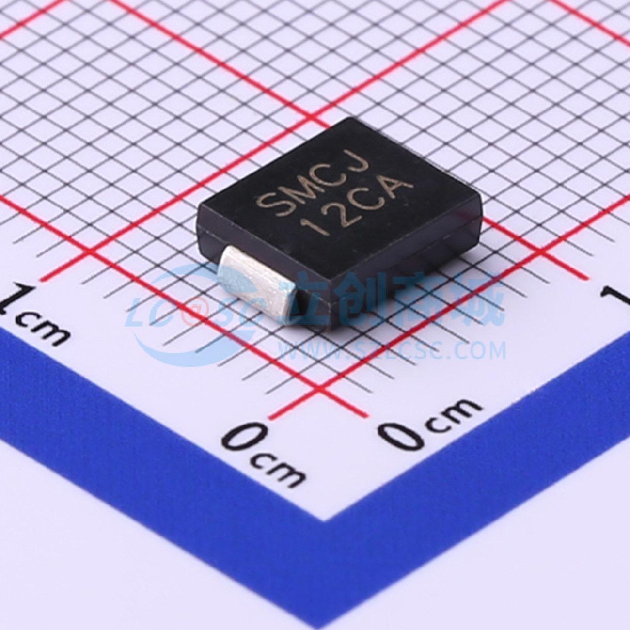 点击查看大图 SMCJ12CA实物图