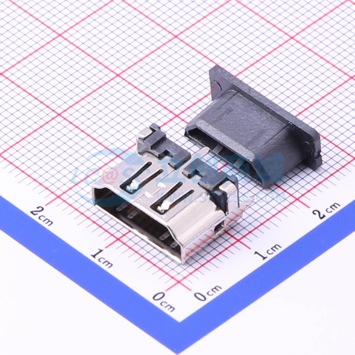 点击查看大图 HYC79-HDMIA19-105实物图