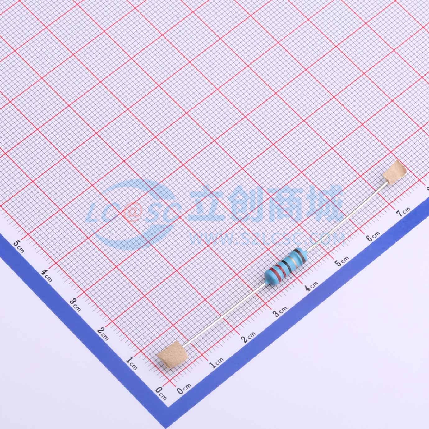 点击查看大图 MF2WS-22Ω±1%T实物图